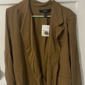 Forever 21 Women's Brown Blazer Brand new